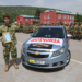 士兵里佐耶夫·肖德蒙赢得了汽车——共和国摔跤锦标赛的主要奖品。