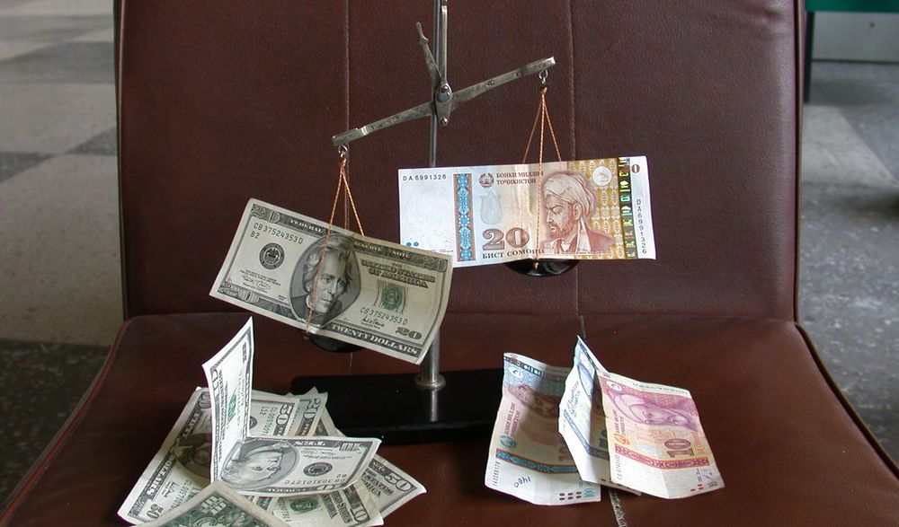 今年以来，美元兑塔吉克斯坦货币汇率已下跌9%。