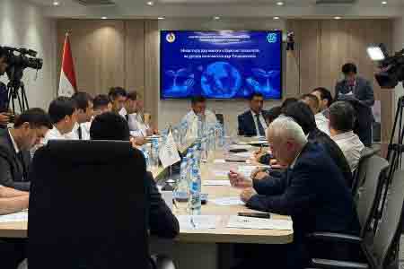在杜尚别,与会者讨论了塔吉克斯坦科技园区的现状。