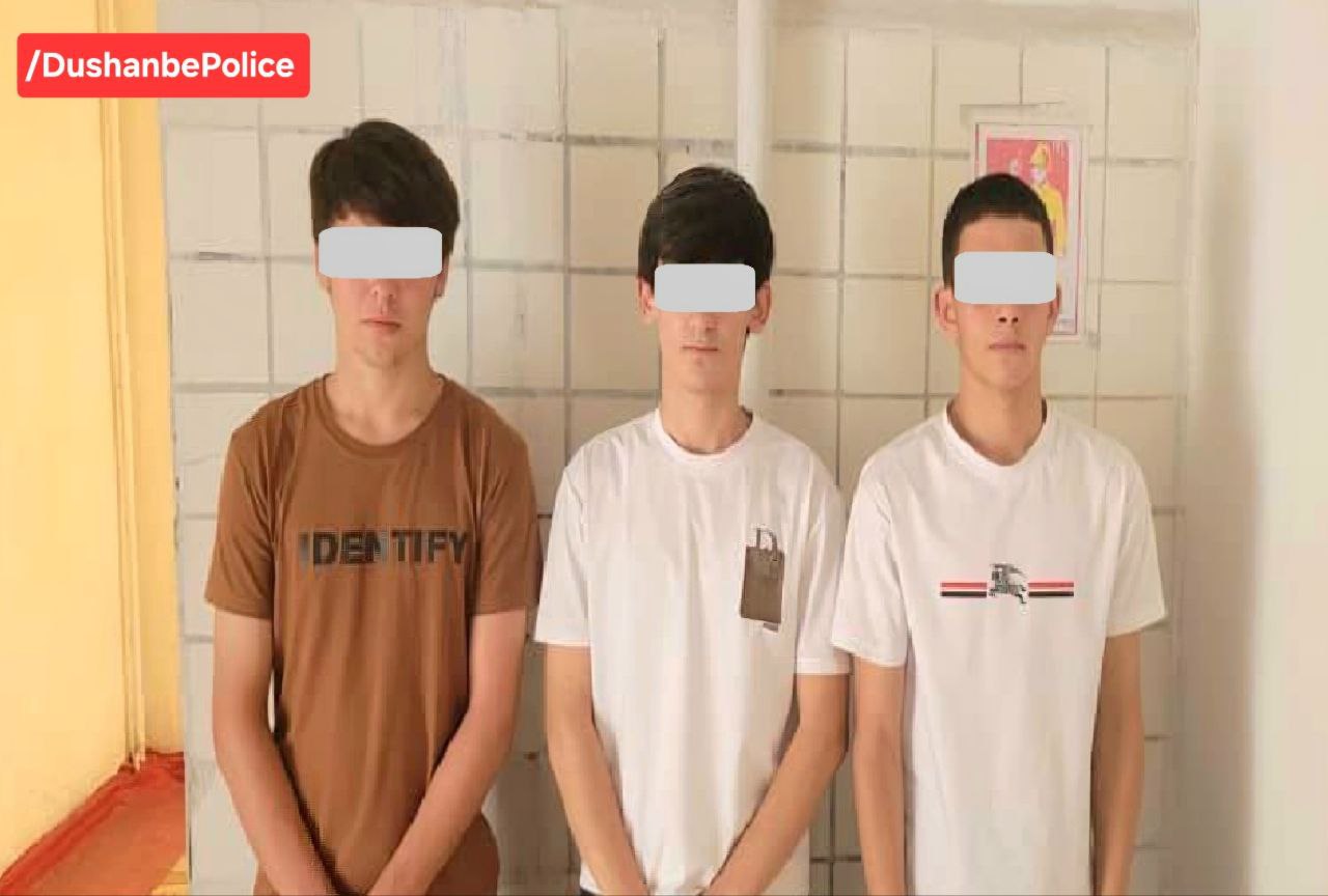三名青少年因涉嫌一系列盗窃案在杜尚别被拘留。