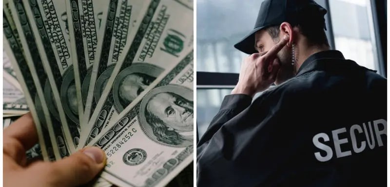 在美国，一名保安靠回收名人的脏衣服赚了200万美元。