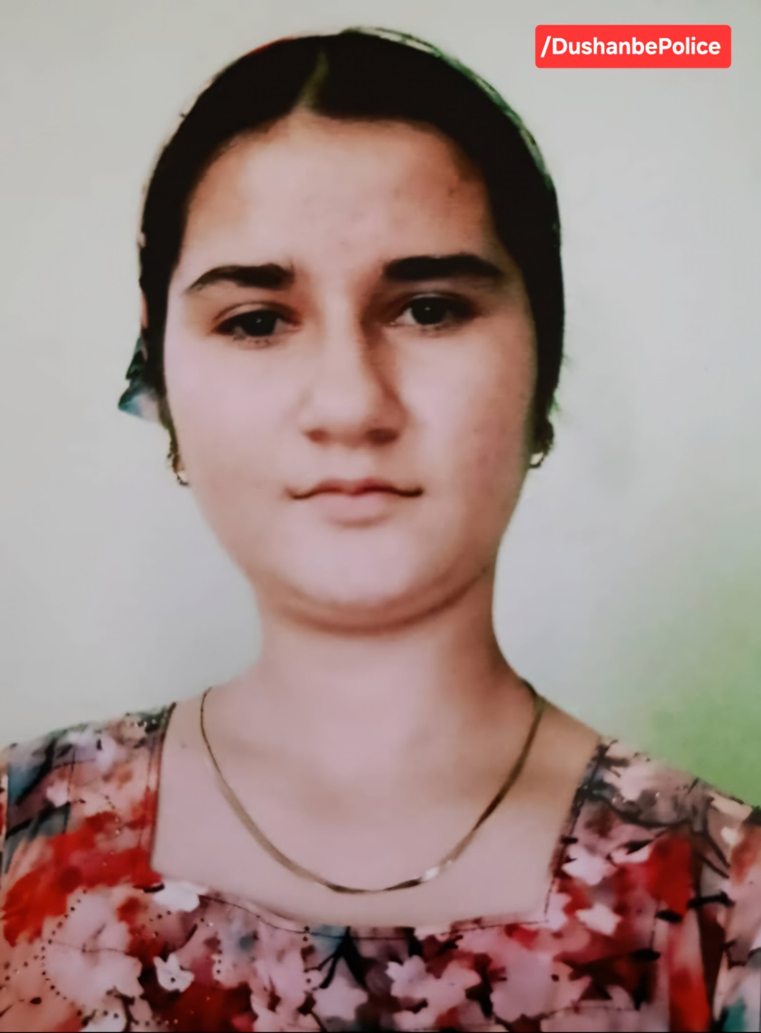 杜尚别警方正在寻找一名失踪的16岁女孩。