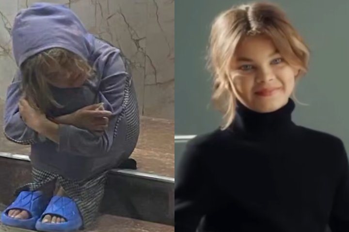 来自达吉斯坦的乌兹别克斯坦年轻女子玛赫拉巴 (Mahraba) 已成为网络红人和时装模特。