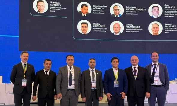Tojiktelecom 在 Turkmentel 2025 展览会暨会议上展示了其取得的成就。