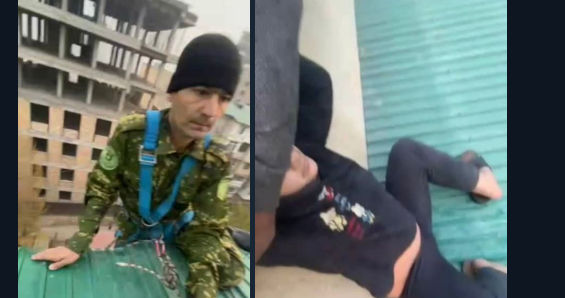 在胡占德，救援人员救出了一名从五层楼房屋顶坠落的青少年。