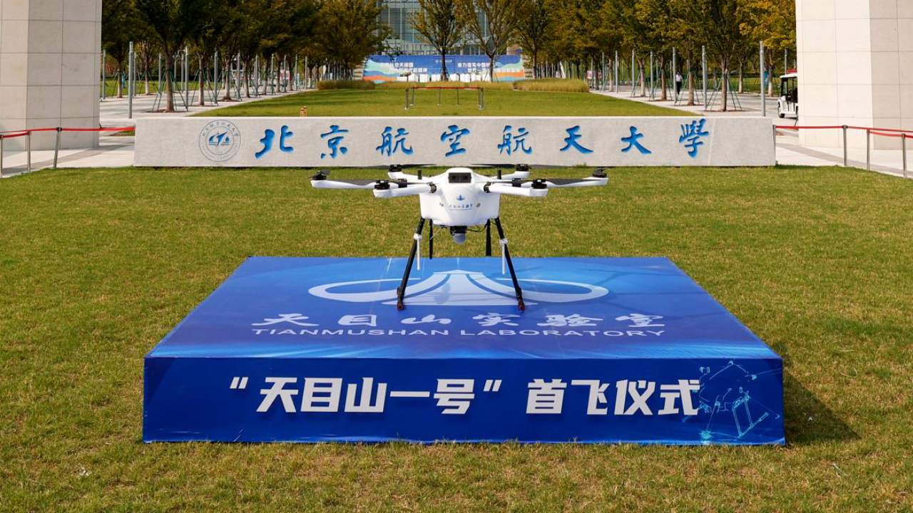 中国的氢动力无人机创造了世界飞行距离纪录
