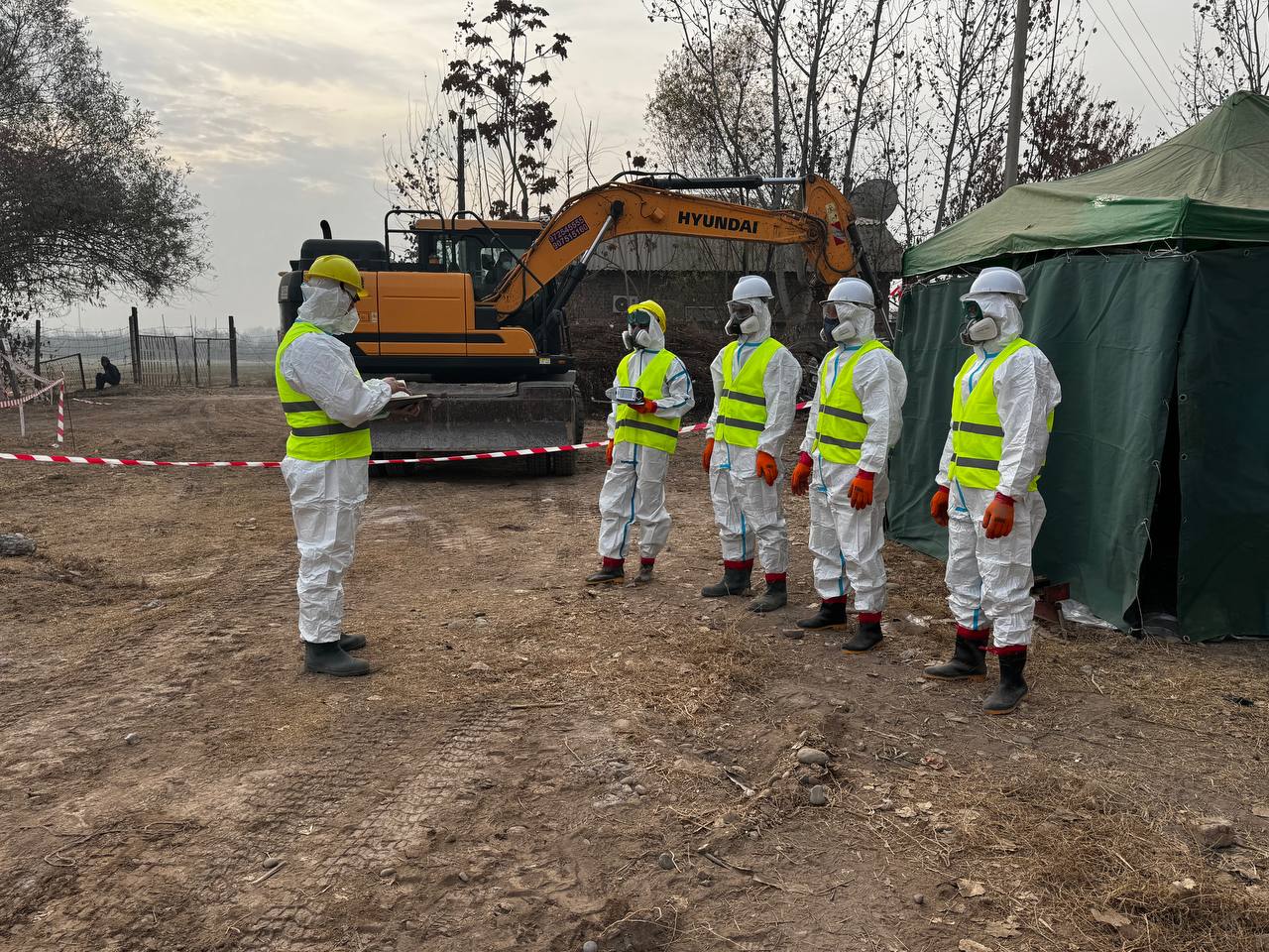 库肖尼永斯基区已开始清理含有农药残留的区域。