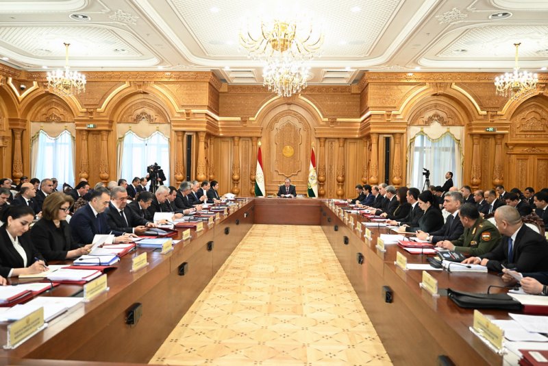 塔吉克斯坦共和国政府在杜尚别召开会议。
