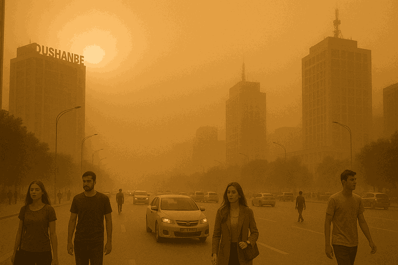 塔吉克斯坦在2025年记录到216个沙尘天气。
