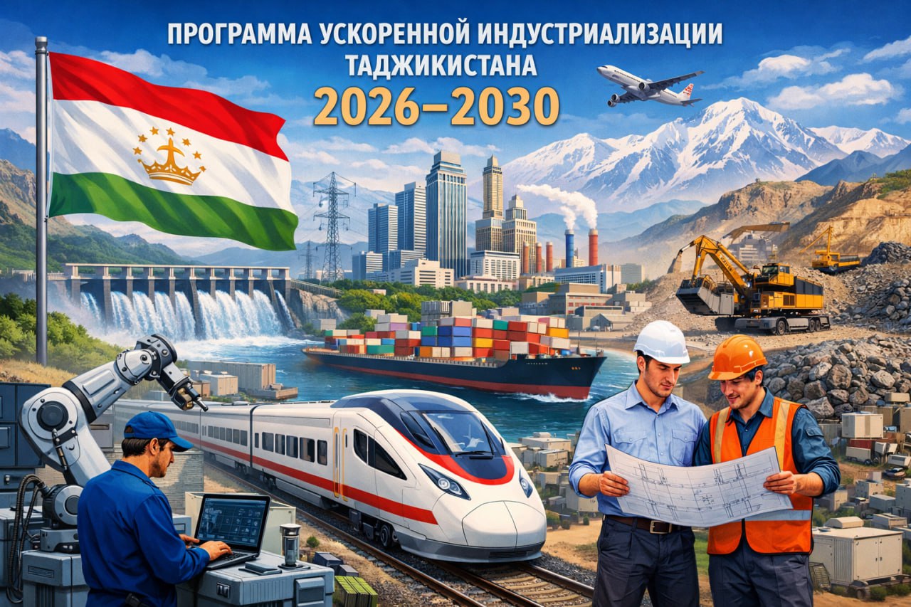 塔吉克斯坦将制定一项新的2026-2030年加速工业化计划。