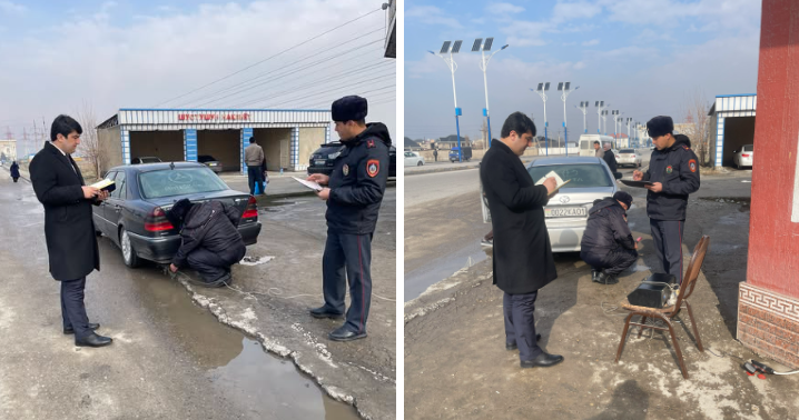 “清洁空气行动”在杜尚别-博赫塔尔公路上展开。