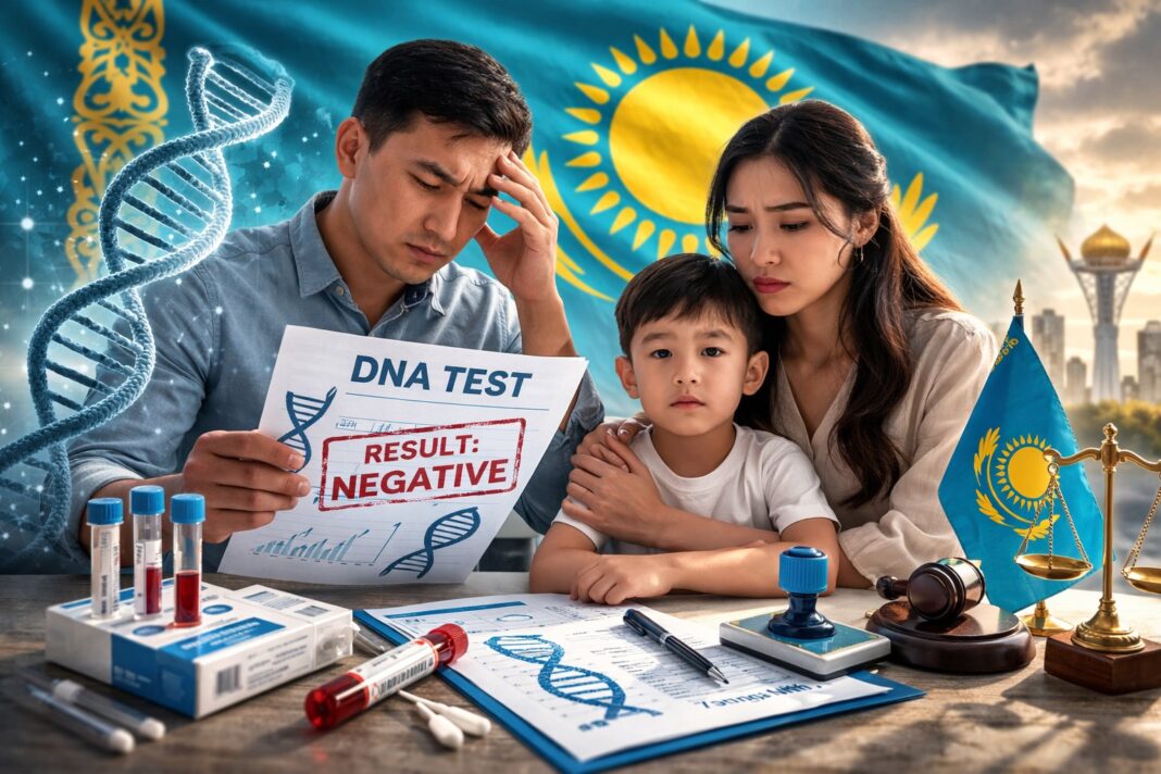 哈萨克斯坦一片震惊：高达 30% 的男性在接受 DNA 检测后发现，他们抚养的孩子并非自己的亲生骨肉。