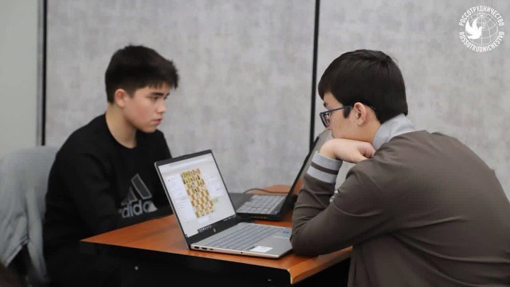 来自杜尚别的年轻棋手在国际线上锦标赛中获得银牌。