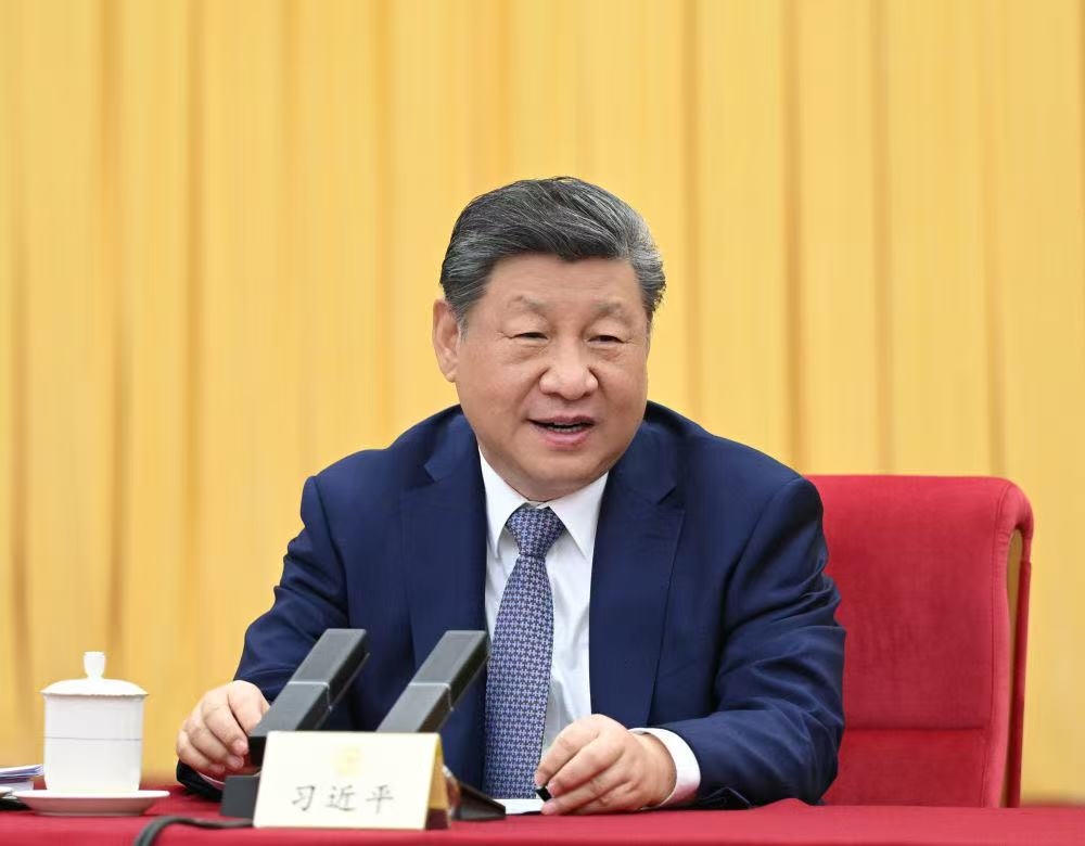习近平向即将到来的国际妇女节向女性表示祝贺。