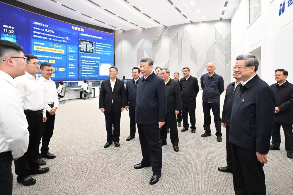 习近平考察河北省雄安新区