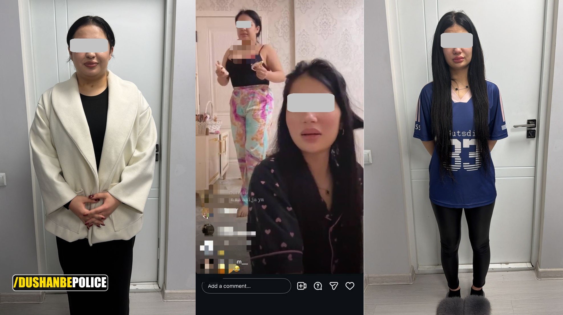 杜尚别女子因在Instagram上进行不道德直播被捕