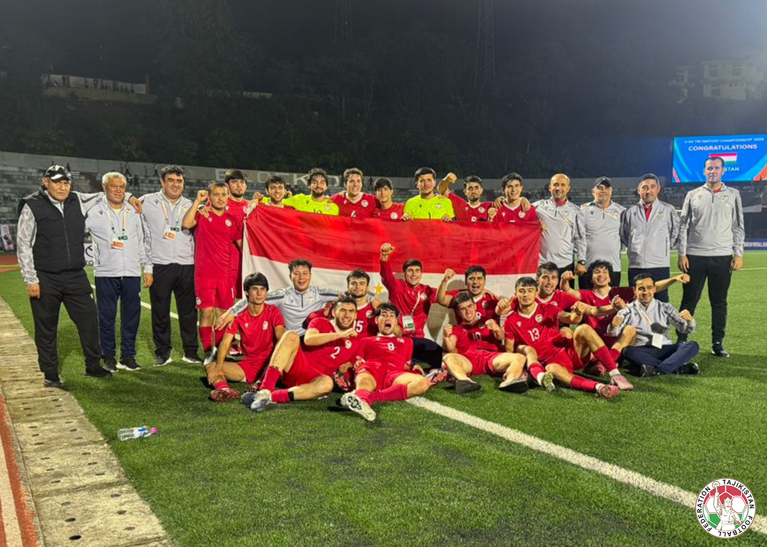 塔吉克斯坦U-23队赢得了在印度举行的国际锦标赛冠军。
