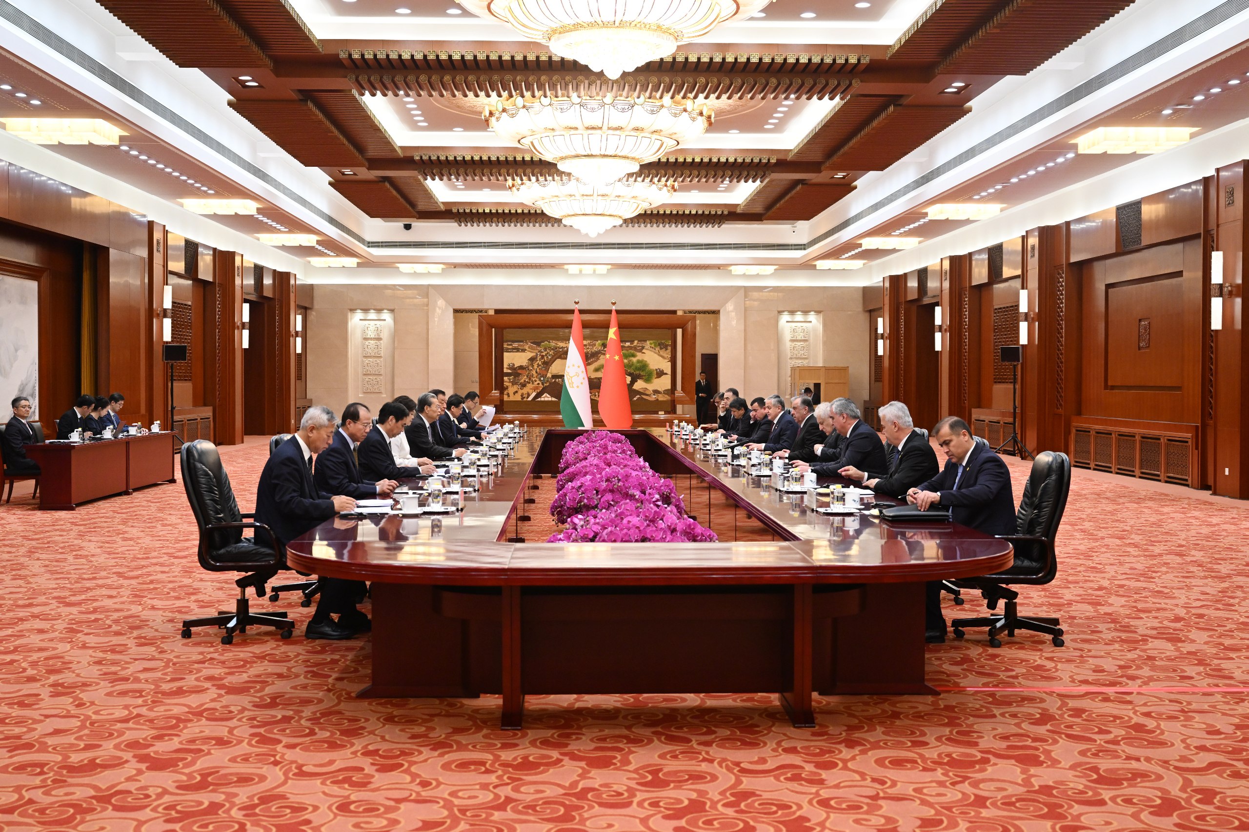 塔吉克斯坦和中国讨论了发展议会间合作的问题。