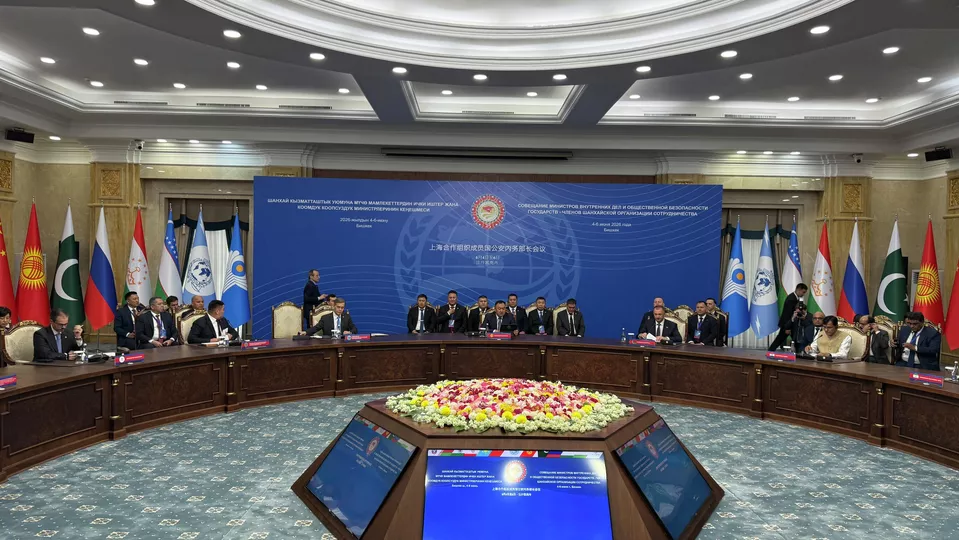上海合作组织成员国内政部举行会议，讨论了打击网络犯罪和安全问题。