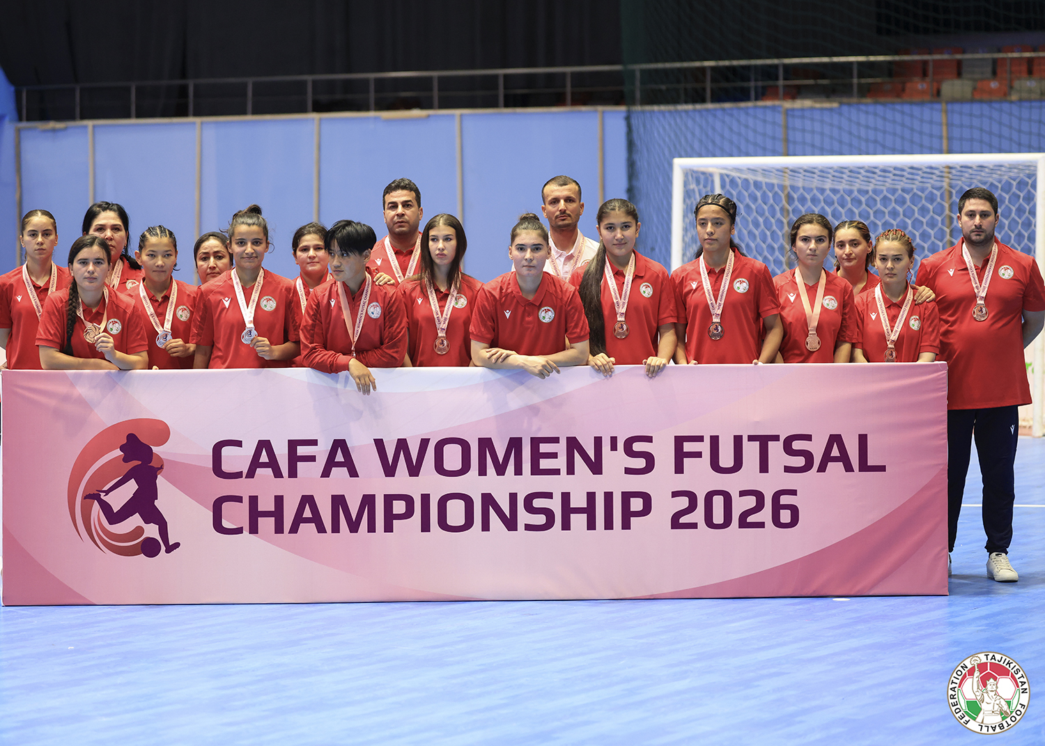 2026年CAFA女子五人制足球锦标赛在杜尚别落下帷幕。