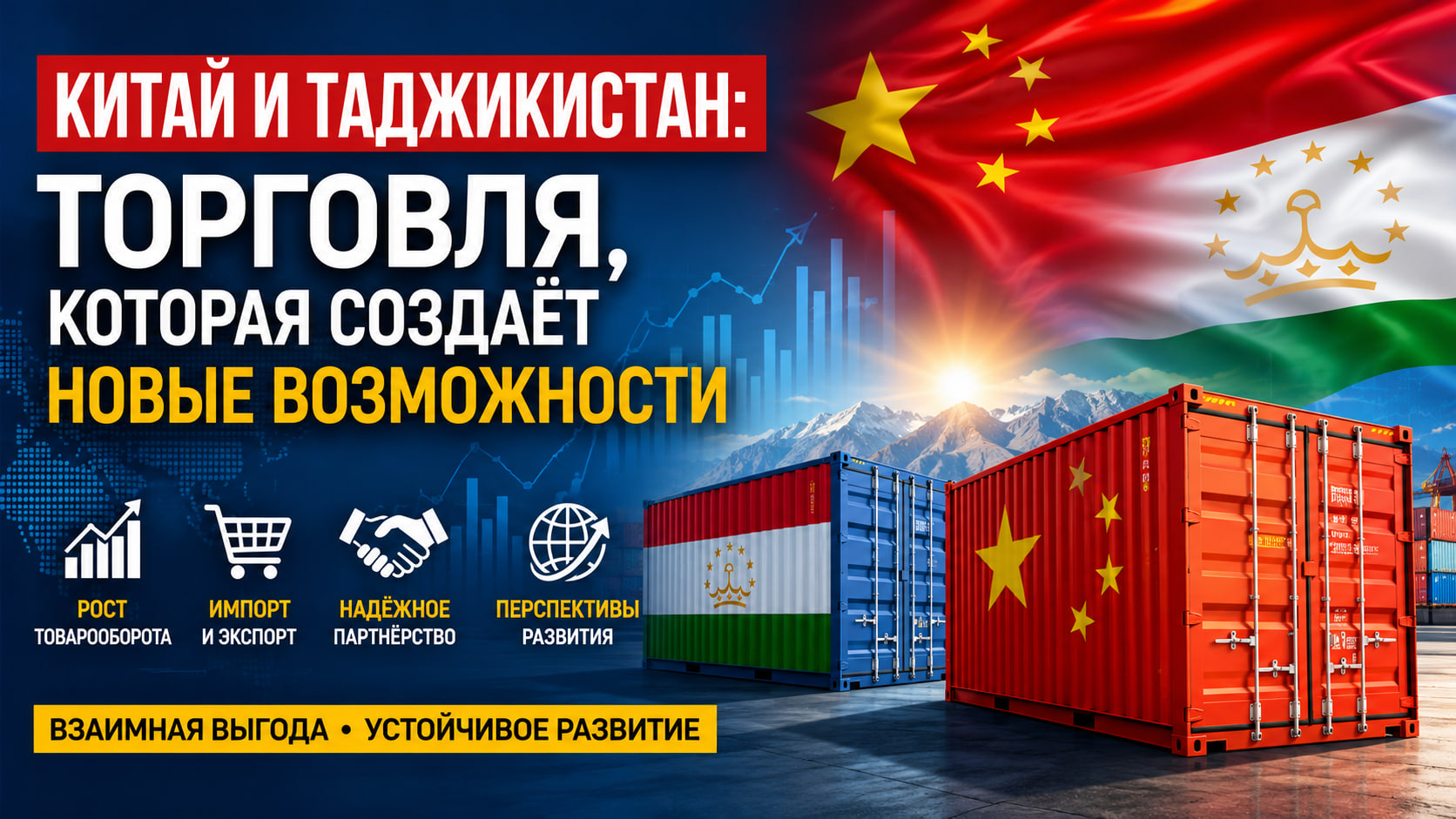 为什么中国和塔吉克斯坦之间的贸易持续增长？