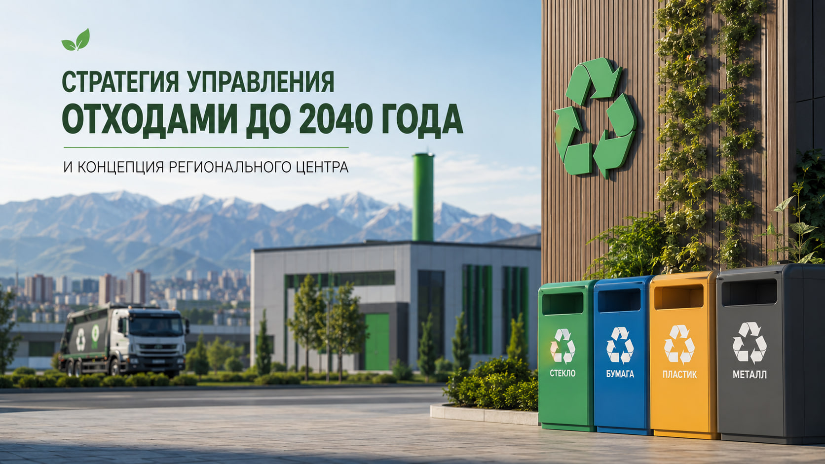 在杜尚别，提出了2040年废物管理战略和区域中心概念。